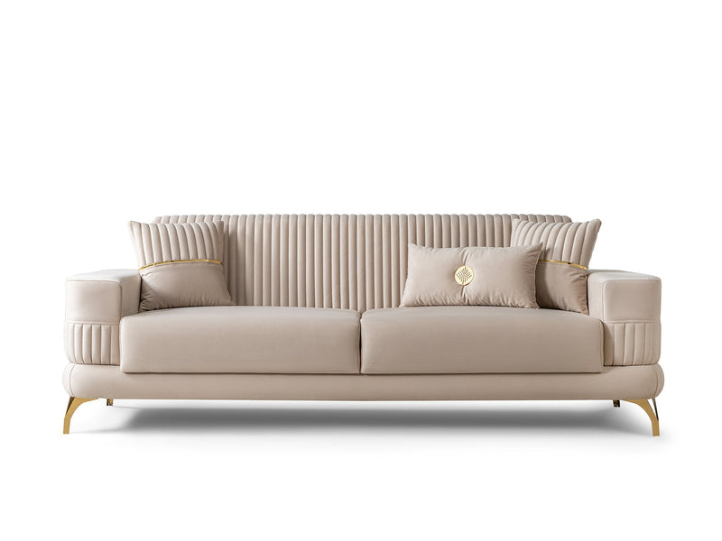 Aspendos Convertible Sofa in Beige - 200-ST-ASP-ANKA529-3