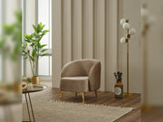 Astera Chair in Beige - 200-SIM-AST-VELVET260-B