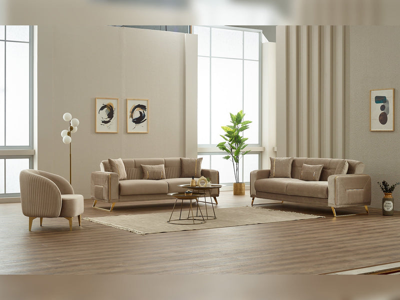 Astera Chair in Grey - 200-SIM-AST-VELVET412-B