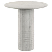 Astoria 3-piece Marble Coffee and End Table Set White - 709668-S3