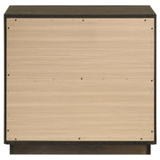 Atlas 2-drawer Bedroom Nightstand Bedside Table Dark Oak - 215972