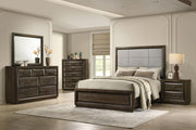 Atlas 7-drawer Bedroom Dresser Cabinet Dark Oak - 215973