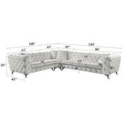Atronia Sectional Sofa W/4 Pillows - LV01160