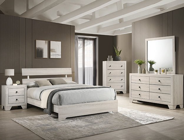 Atticus White Platform Bedroom Set - DMV FurnitureBedroom Set