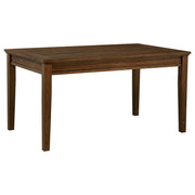 Atwood 5-piece Rectangular Wood Dining Set Warm Brown - 121761-S5