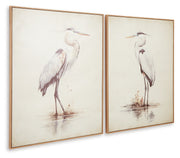 Aubinell Beige Wall Art (Set of 2) - A8000414
