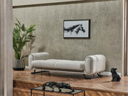 Aura 3-pieces (Sofa & Loveseat & Chair) Livingroom in Light Grey - 200-SER-AUR-PINAR21-321