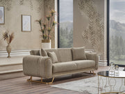 Aura Convertible Sofa in Beige - 200-SER-AUR-PINAR07-3