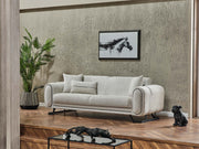 Aura Convertible Sofa in Light Grey - 200-SER-AUR-PINAR21-3
