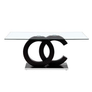 Aurora Black Dining Set - DMV FurnitureDining Room Set