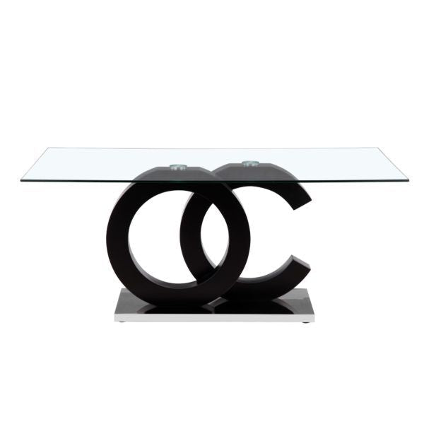 Aurora Black Dining Set - DMV FurnitureDining Room Set