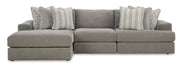Avaliyah Ash 3 - Piece LAF Chaise Sectional - DMV FurnitureSectional
