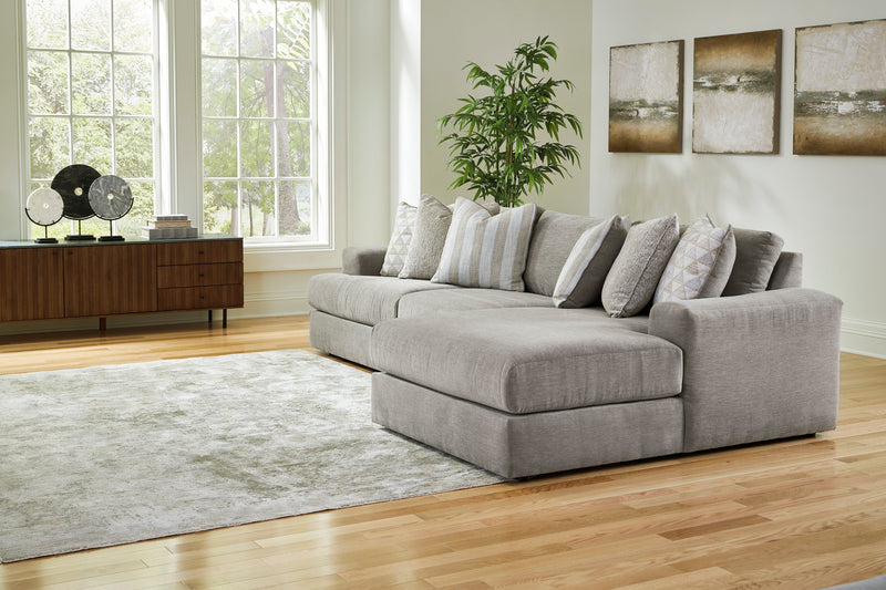 Avaliyah Ash 3 - Piece RAF Chaise Sectional - DMV FurnitureSectional