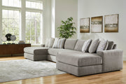 Avaliyah Ash 4 - Piece Double Chaise Sectional - DMV FurnitureSectional