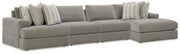 Avaliyah Ash 4-Piece Sectional - 58103S14