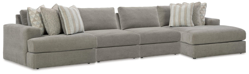 Avaliyah Ash 4-Piece Sectional - 58103S14