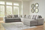 Avaliyah Ash 6 - Piece RAF Chaise Sectional - DMV FurnitureSectional