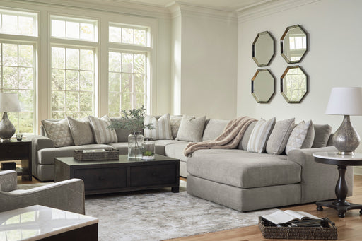 Avaliyah Ash 6 - Piece RAF Chaise Sectional - DMV FurnitureSectional