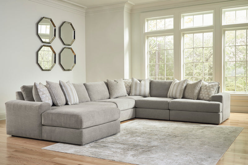 Avaliyah Ash 7 - Piece LAF Chaise Sectional - DMV FurnitureSectional
