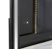 Aveline Black LED Upholstered Panel Bedroom Set - DMV FurnitureBedroom Set