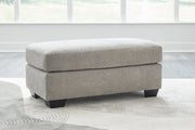Avenal Park Chair and Ottoman in Flannel - PKG019290