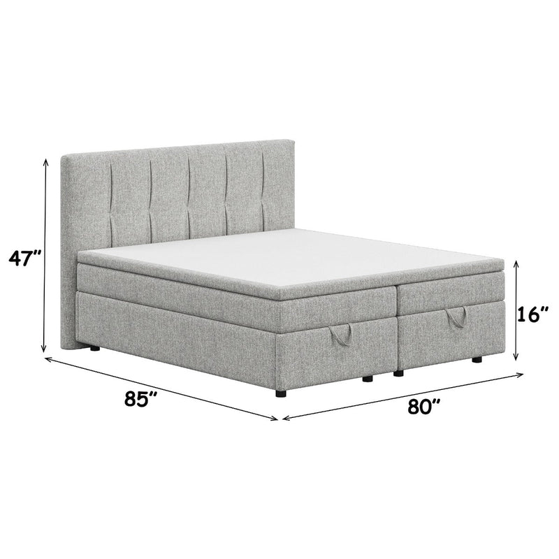 Avenia Eastern King Bed w/Storage - BD07211EK
