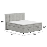 Avenia Queen Bed w/Storage - BD07212Q