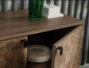 Avenir 2 Door Console (Lexington/ Xelio Oak) 1 Piece - DMV FurnitureCabinet