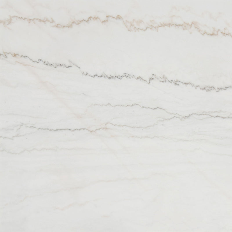 Averill 72-inch Rectangular White Marble Top Dining Table Coffee Bean - 121291