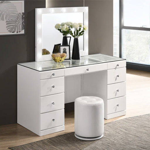 Avery Vanity Base White - B4850WH-91-BASE