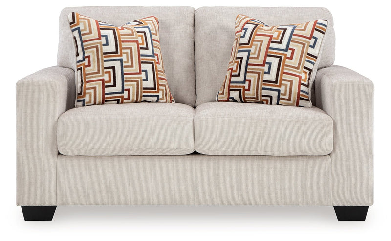 Aviemore Stone Loveseat - DMV FurnitureLoveseat