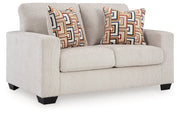 Aviemore Stone Loveseat - DMV FurnitureLoveseat