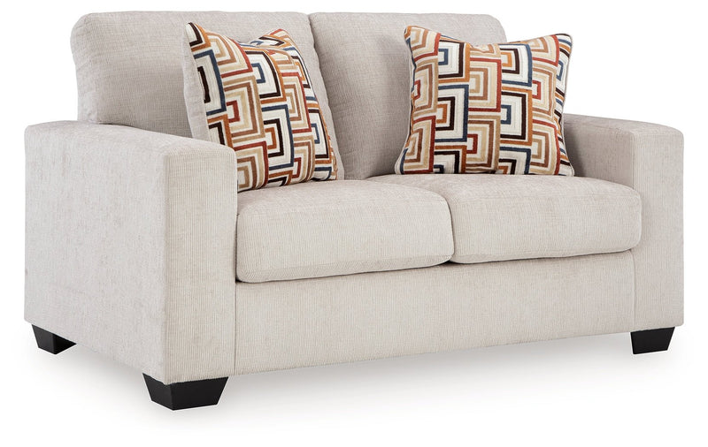 Aviemore Stone Loveseat - DMV FurnitureLoveseat