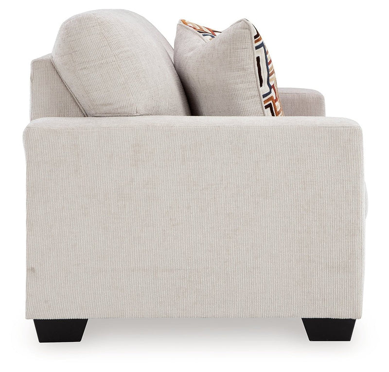 Aviemore Stone Loveseat - DMV FurnitureLoveseat