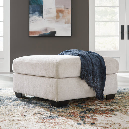 Aviemore Stone Oversized Accent Ottoman - DMV FurnitureOttoman