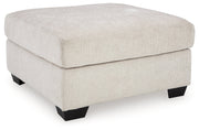 Aviemore Stone Oversized Accent Ottoman - DMV FurnitureOttoman