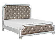 Avondale Silver Mirrored Upholstered Panel Bedroom Set - DMV FurnitureBedroom Set
