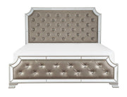 Avondale Silver Mirrored Upholstered Panel Bedroom Set - DMV FurnitureBedroom Set