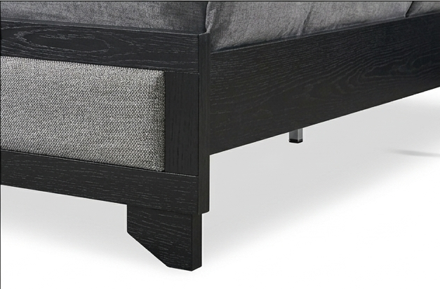 Aya Black  Full Bed - AYA-BK-F-BED
