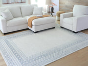 Azelhurst Blue/Ivory/Gray 7'8" x 10' Area Rug - R407851