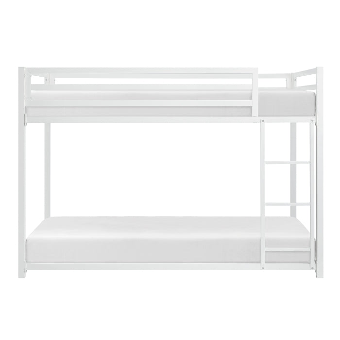 B2010WH-1 Twin/Twin Bunk Bed - B2010WH-1