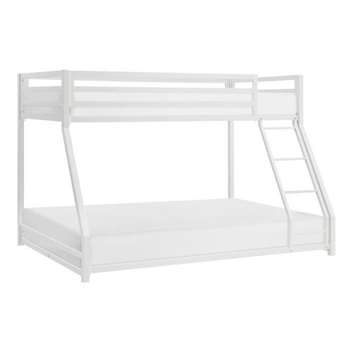 B2010WHTF-1 Twin/Full Bunk Bed - B2010WHTF-1