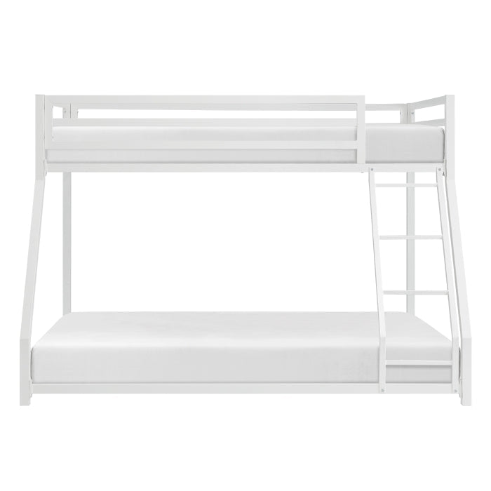 B2010WHTF-1 Twin/Full Bunk Bed - B2010WHTF-1
