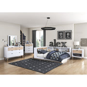 B2012BCF-1* (3) Full Bookcase Platform Bed - B2012BCF-1*