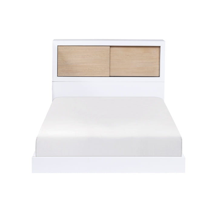 B2012BCT-1* (3) Twin Bookcase Platform Bed - B2012BCT-1*