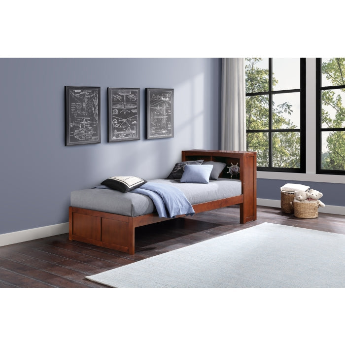 B2013BCDC-1* (2) Twin Bookcase Platform Bed - B2013BCDC-1*