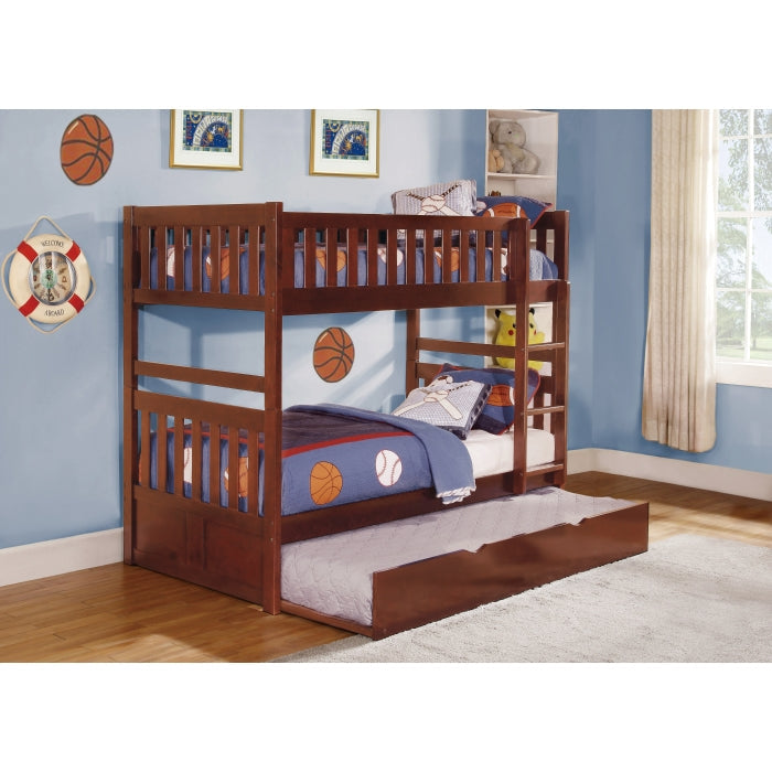 B2013DC-1*R (4) Twin/Twin Bunk Bed with Twin Trundle - B2013DC-1*R