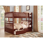 B2013FFDC-1*T (4) Full/Full Bunk Bed with Storage Boxes - B2013FFDC-1*T