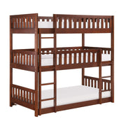 B2013TTTDC-1* (3) Triple Bunk Bed - B2013TTTDC-1*