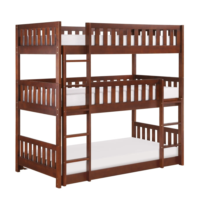 B2013TTTDC-1* (3) Triple Bunk Bed - B2013TTTDC-1*